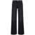 RE/DONE Re/Done Wide Leg Jeans With Patch Black