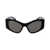 Balenciaga Balenciaga Sunglasses 001 BLACK BLACK GREY