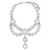 Alessandra Rich Alessandra Rich 'Crystal' Necklace SILVER