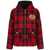 Elisabetta Franchi Elisabetta Franchi Logo-Patch Checked Jacket RED PASSION/NERO