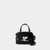 COURRÈGES Courrèges Reedition Bowling Bag In Polished Calf Leather Black