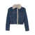 7 For All Mankind NELLIE JACKET Santa Cruz with Teddy Blue