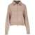 Brunello Cucinelli Brunello Cucinelli Wool Blend Striped Cardigan Beige