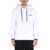 Moncler Genius Logo Fleece Hoodie WHITE