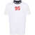 DSQUARED2 Dsquared2 Number-Print Cotton T-Shirt* WHITE