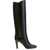 Saint Laurent Monogram Jane Boot BLACK