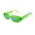 THE ATTICO The Attico The Attico Irene Sunglasses GREEN