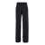 Lisa Yang 'Marlo' Black Relaxed Pants With Elastic Waistband In Cashmere Woman Black