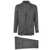 Tagliatore Tagliatore Flannel Montecarlo Suit Clothing GREY