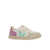 VEJA SMALL V-12 CHROMEFREE LEATHER EXTRA-WHITE_MULTICO-ORCHID SNEAKERS White