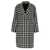 Dolce & Gabbana Dolce & Gabbana 'Pied De Poule' Coat Multicolor