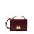 Golden Goose 'Venezia' Bordeaux Handbag With Engraved Logo In Leather Woman Red