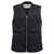 Jil Sander Jil Sander Vest In Viscose And Silk With Applied Pockets Black