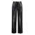 Calvin Klein Calvin Klein Faux Leather Trousers Black