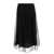 Brunello Cucinelli Brunello Cucinelli Black Silk Skirt Black