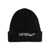 Off-White Off-White Wool Bksh Knit Beanie Accessories Black