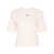 Off-White Off-White Pinkflower Arrow Boxy Tee Clothing Multicolor