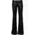 Palm Angels Palm Angels Logo-Tape Sequins Flare Trousers BLACK BLACK