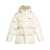 Palm Angels Palm Angels Logo Waistbelt Down Jacket Clothing WHITE