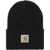 CARHARTT WIP Beanie Hat With Logo Patch BLACK