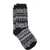 AKEP Socks with pattern Black