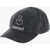 Isabel Marant Denim Tyron Cap With Embroidery Black