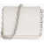 Maison Margiela Mm11 Woven Leather Four Stitchies Purse With Removable Strap White