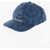 Isabel Marant Denim Tyron Cap With Embroidery Blue