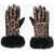 Liu Jo Animal-Motif Glovers With Faux Fur Brown