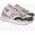 Saucony Perforated Leather And Nylon Jazz Nxt Low Top Sneakers Multicolor