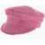 RUSLAN BAGINSKIY Lurex Baker Boy Hat Pink