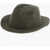 RUSLAN BAGINSKIY Felt Cowboy Hat With Embroidery Green