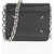 Maison Margiela Mm11 Woven Leather Four Stitchies Purse With Removable Strap Black