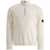 C.P. Company C.P. Company Half-Zip Sweater With "Lens" Detail WHITE