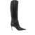 Casadei Casadei 'Superblade' Black Leather High Boots Black