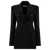 SPORTMAX Sportmax "Adamo" Wool Stretch Double-Breasted Blazer Black