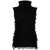 D.EXTERIOR D.Exterior Sleeveless Sweater With Fringes And Sequins Black