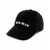 Miu Miu Miu Miu Embroidered-Logo Baseball Cap NERO + BIANCO