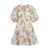 ZIMMERMANN Zimmermann Floral Print Pleated Dress WHITE