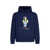 Ralph Lauren Polo Ralph Lauren Cotton Hoodie With Bear Print BLUE