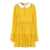 Gucci Gucci Ruffled Chiffon Dress YELLOW