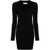 Saint Laurent Saint Laurent Knitted Mini Dress Black