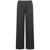 NINE:INTHE:MORNING Nine:Inthe:Morning Wool Nadia Wide-Leg Trousers GREY