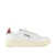 AUTRY Autry Syrah And White Leather Medalist Low Sneakers WHITE, RED