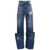 JW Anderson JW Anderson Maxi Turn-Up Jeans BLUE