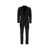 Dolce & Gabbana Dolce & Gabbana Black Wool Two Pieces Suit Black