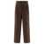 AMI Paris AMI Paris Wool Gabardine Trousers BROWN