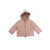 One More In The Family padded jacket Fine stripes jersey inside lining + warm padding Pink