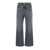 FRAME Grey Straight Five Pocket Jeans In Denim Woman GREY