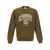 MAISON KITSUNÉ Maison Kitsuné Campus Fox Printed Cotton Sweatshirt BROWN